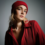 Bonnet d’hiver doublé en satin