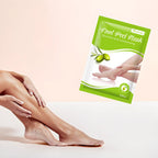 Masque exfoliant pour pieds à l’olive