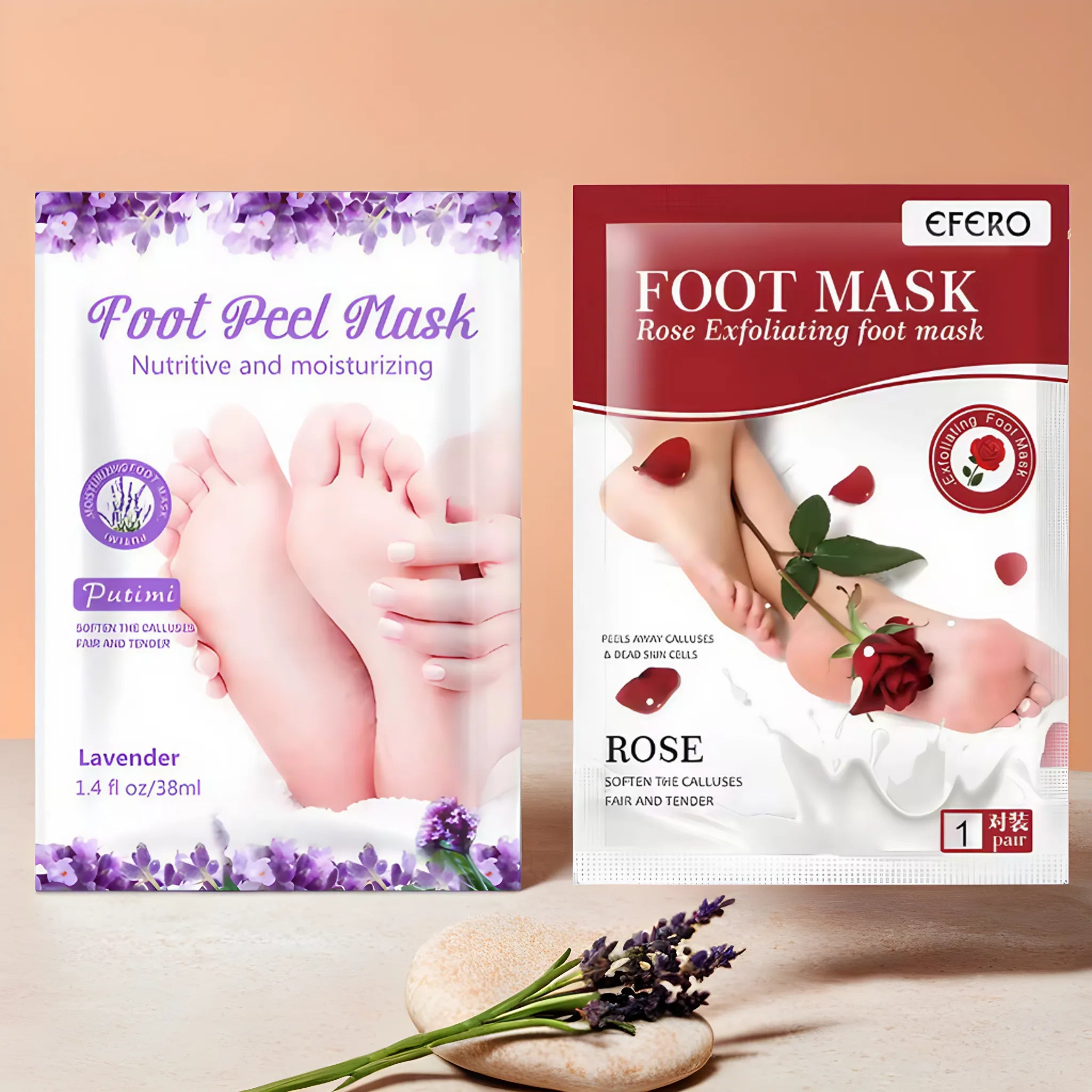 Pack Floraux Douceur Pieds