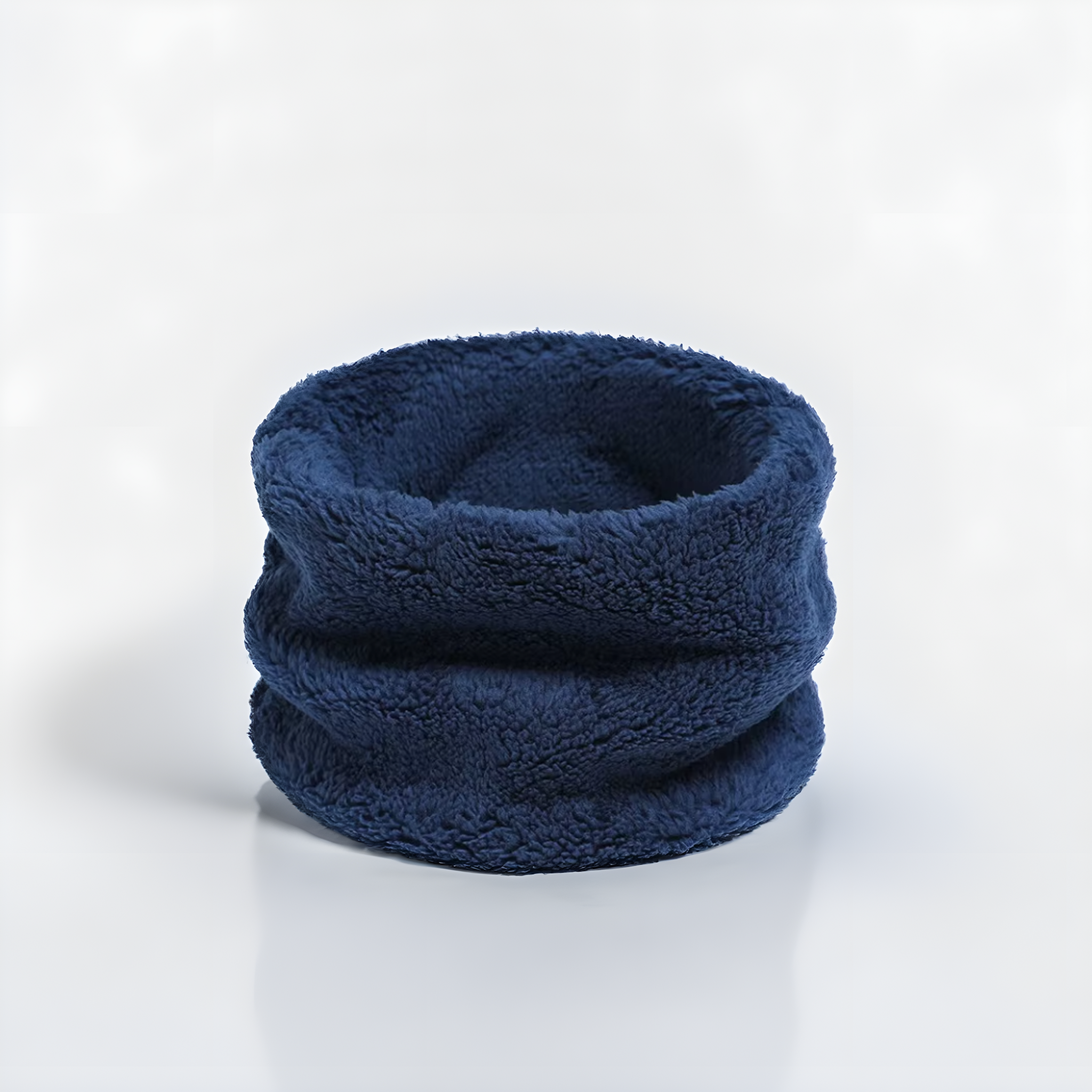 Cache‑cou polaire bleu marine
