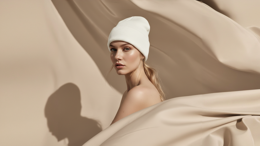 Bonnet d’hiver doublé en satin